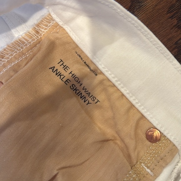 7 for All Mankind high waist ankle skinny jeans, size 27 - Picture 5 of 7